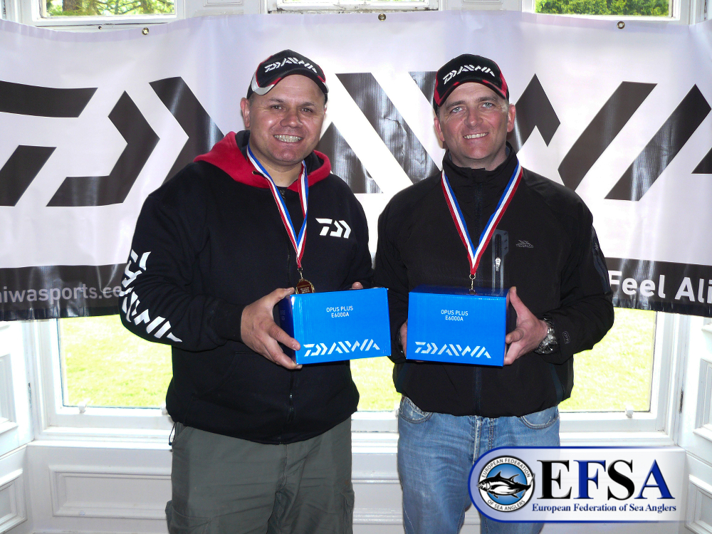 EFSA Cod, Pairs Champions - Steve & Scott Gibson