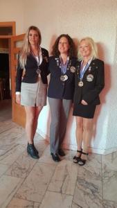 53 Ladies medalists Jeanett Bersas silver, Katharina Schleif gold and Torunn Handeland bronze-b